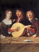 Lorenzo  Costa A Concert Spain oil painting reproduction